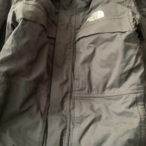 The North Face Black Ski Jacket with Water-Resistant Fabric